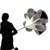 AGPtek® 56 inch Speed Training Resistance Parachute Running Chute Power (Large)