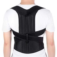 Yosoo Health Gear Back Brace Posture Corrector Adjustable Back Shoulder Lumbar Waist Support Belt for Men and Women, Improve Posture, Prevent Slouching, Pain Relief (XXL 42"-50")
