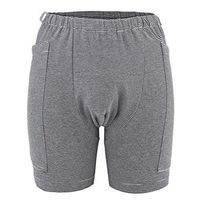 Urine Bag Underwear, Male Incontinence Underpants Convenient for Incontinent People Or Elder Go to The Toilet Urine Bag Trousers to Prevent Embarrassed Scene (L-Men)