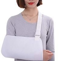 Arm Sling Breathable Fabric for Adult Black Broken Arm Bandage for Broken Wrist Shoulder immobilizer