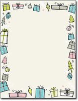 Madison Ave Holiday Stationery - 80 Sheets