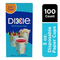 Dixie All Purpose Cups, 5 oz, 100 Count (Pack of 1)