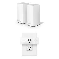 Velop Whole Home WiFi Intelligent Mesh System, 2-Pack + Wemo Mini Smart Plug Bundle