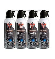 Falcon Compressed Gas (152a) Disposable Cleaning Duster, 8 Cans Total