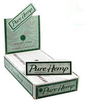 1 Pure Hemp 1 1/4 Tree Free Eco 100% Hemp Natural Gum Cigarette Rolling Papers Packs (50 Leaves/pack) + Beamer Smoke Sticker. For Legal Smoking Herbs, Rolling Tobacco, Cones, Herbal Mixes, Rollers,ryo