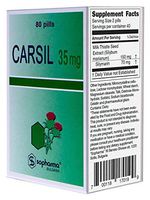 Carsil 35mg 80 Pills - Silymarin Extract