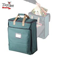 Tiny Tim Totes 83-DT5580 Ultimate Organizer | Premium Holiday Storage for Gift Wrap and Bags | Green