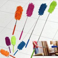 Removable Extendable Telescopic Magic Microfiber Cleaning Feather Duster Extending Brush Dusters - Dusters