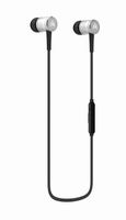 Airwire Black Bluetooth Earphones, Lightweight Earbuds with Magnetic Catch, Built in Mic, Snug Fit for Athletics, Works with All Smart Devices