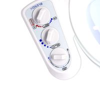 BLENDX Bidet for Toilet Bidet Attachment, Dual Nozzle Hot and Cold Water Bidet Sprayer Non-Electric Bidet Toilet Seat Attachment for Men Women - Self Cleaning Dual Nozzle Bidet (White)