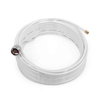 3D-FB Coax Cable N Male to SMA Male RF Cable Microwave Ultra Low Loss Coaxial Cable 49.2 ft/15 Meters