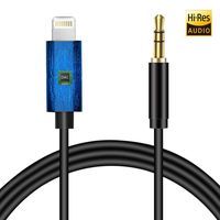 [New Version] Aux Cord for iPhone,3.5mm Aux Cable for iPhone 7/X/8/8 Plus/XS Max/XR to Car Stereo or Speaker or Headphone Adapter, Support The Newest iOS 11.4/12 Version or Above