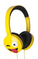 JAMOJI Just Kidding On-Ear Headphones - Specifically Engineered To Limit Sound Output For Kids, HX-HPEM01