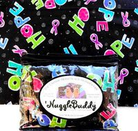 'NUGGLEBUDDY Microwavable Moist Heat & Aromatherapy Organic Rice Pack."Hope" Fabric. JASMINE & TUBEROSE.Aromatherapy. Nature's Approach to an Electric Heating Pad. Your NEW Best Friend!
