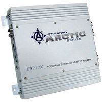 Pyramid Arctic Series 2-Channel Mosfet Amp (1,000W Max; 50W X 2 @ 4_) "Product Category: Amplifiers, Equalizers & Crossovers/Amplifiers"