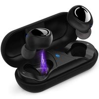 True Wireless Earbuds Bluetooth 5.0 Headphones,MEBUYZ Sports in-Ear TWS 3D Stereo Sound Earphones 6-8 Hours Non-Stop Playtime 24H Playtime with Charging Case Bulid-in Mic IPX5 Waterproof Earbuds