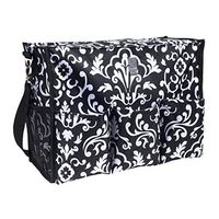 Wheelchair Bag for Back of Chair w/ 5 Exterior & 5 Interior Pockets - Perfect Carrier Bag for Newspaper, Medical Paperwork, Blanket & More for Most Electric, Manual or Power Wheelchairs (Paisley)