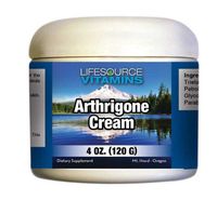 LifeSource Vitamins Arthrigone Cream - Glucosamine - Free Priority Shipping