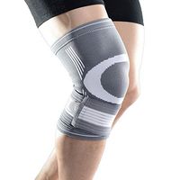 Knee Braces - Compression Knee Support Brace with Adjustable Straps Elastic Bandage for Running, Jogging, Sports, Joint Pain Relief, Arthritis and Injury Recovery (S(Single 14"-17"))