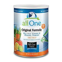 allOne Multiple Vitamin & Mineral Powder Original Formula Once Daily Multivitamin Mineral & Amino Acid Supplement w/ 8g Protein 66 Servings