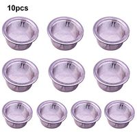 Anpay Crystal Pipe Screens,100 Grid Premium Stainless Steel Screen Filters for Crystal Tobacco Smoking Pipes Use