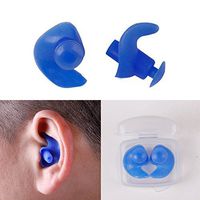 Soft Ear Plugs, Silicone Waterproof spiral Swimming Earplugs Silicone Diving Professional Anti-Noise Earplugs,for Adult Children