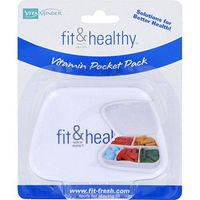 Fit and Healthy VitaMinder Vitamin Pocket Pack - 1 Case