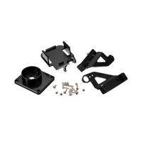 ALLPARTZ 10PCs Servo Bracket PT Pan/Tilt Camera Platform Anti-Vibration Camera Mount for Aircraft FPV Dedicated Nylon PTZ for 9G SG90 MG90S