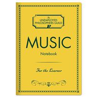 Music Composer Notebook with Sheet Music Pages - 7" x 4.75"