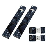 MightySkins 2 Pack of Full Coverage Skins Compatible with Juul and Charger - Wet Dreams | Protective, Durable, and Unique Vinyl Wrap Cover | Easy to Apply, Remove | Made in The USA
