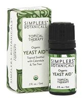 Living Flower Essences Simplers Botanicals Yeast Aid 0.2 Fluid Ounce