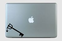 Sora's Keyblade from Kingdom Hearts Vinyl Decal Sticker Black