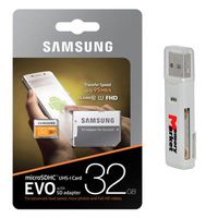Samsung 32GB MicroSD HC Class 10 UHS-1 Mobile Memory Card for Samsung Galaxy C9 C7 C5 Pro HCover 4 J1 Mini Prime J3 Emerge with USB 2.0 MemoryMarket Dual Slot MicroSD & SD Memory Card Reader