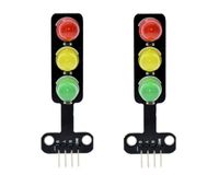 Mini LED Traffic Light for Arduino and breadboards (2 Pack)