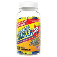 Stacker 2 Body Fat Burner and Metabolism Boosting Supplement (100 Capsules) Ephedra Free