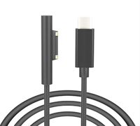 USB-C PD Charging Cable for Microsoft Surface Pro 3/4/6 / Pro Go/Laptop/Book Works with 15V PD Charger/Power Bank-1.8m