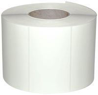 Compulabel Thermal Transfer Shipping Labels, 5 inch x 3 inch, White, Permanent Adhesive, Perforations Between Labels,1975 Per Roll, 4 Rolls