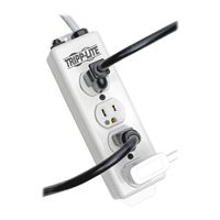 Tripp Lite Medical-Grade Power Strip, 4 Hospital-Grade Outlets, 15 ft. Cord, UL 1363 (PS-415-HG)