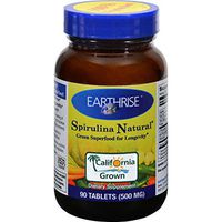 Earthrise Spirulina - 500 mg - 90 Tablets