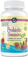 Nordic Naturals Probiotic Gummies Kids - 1.5 Billion Live Cultures in Synergistic Blend of Prebiotic Fiber For Healthy Digestive Balance and Nutrient Absorption, Berry Punch Flavor Gummy, 60 Count