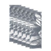 uxcell Antistatic Shield Shielding Bag, Flat Open Top Anti Static Bag for Electronic Devices, 4x12 inch 100x310mm, 100 PCS