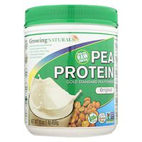 Growing Naturals Yellow Pea Protein - Original - 16 oz - Gluten Free - Dairy Free - Vegan