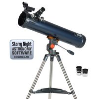Celestron 31036 AstroMaster LT 76AZ Breathtaking Views, Astronomical Telescope, Blue