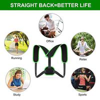 Posture Corrector for Men and Women - Comfortable Upper Back Brace Clavicle Support Device for Crook-Back and Shoulder- 02