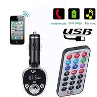 2019 New Car Kit MP3 Player FM Transmitter Wireless Radio Adapter USB Charger for Volvo