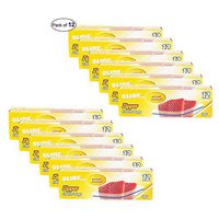 Slide Plus Zipper Freezer Large Bags (12 Bags) (Pack of 12)