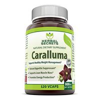 Herbal Secrets Caralluma 800 Mg Per Serving 120 Veggie Capsules (Non-GMO) - Supports Lean Muscle Mass, Promotes Energy Production, Natural Appetite Suppressant