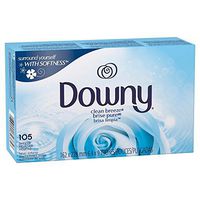 Downy Clean Breeze fabric softener sheets (105ct, Clean Breeze)