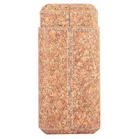 Redxiao Brown Leather Cigar Case, Portable Travel Outdoor Cigar Humidor Cigar Humidor Case Packed Holder Storage Box