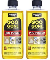 Goo Gone Pro-Power Adhesive Remover - 8 Ounce (2 Pack) - Use on Silicone, Caulk, Contractor's Adhesive, Tar, Adhesive and More